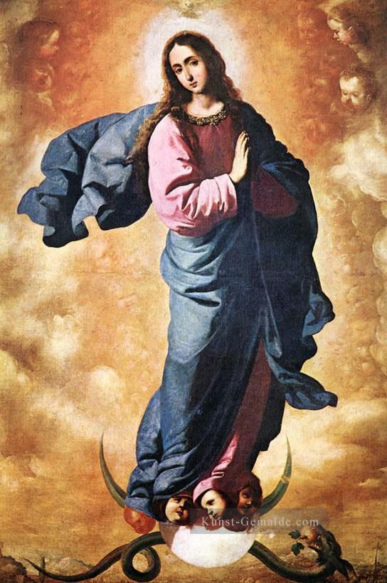 Immaculate Conception Barock Francisco Zurbaron Ölgemälde